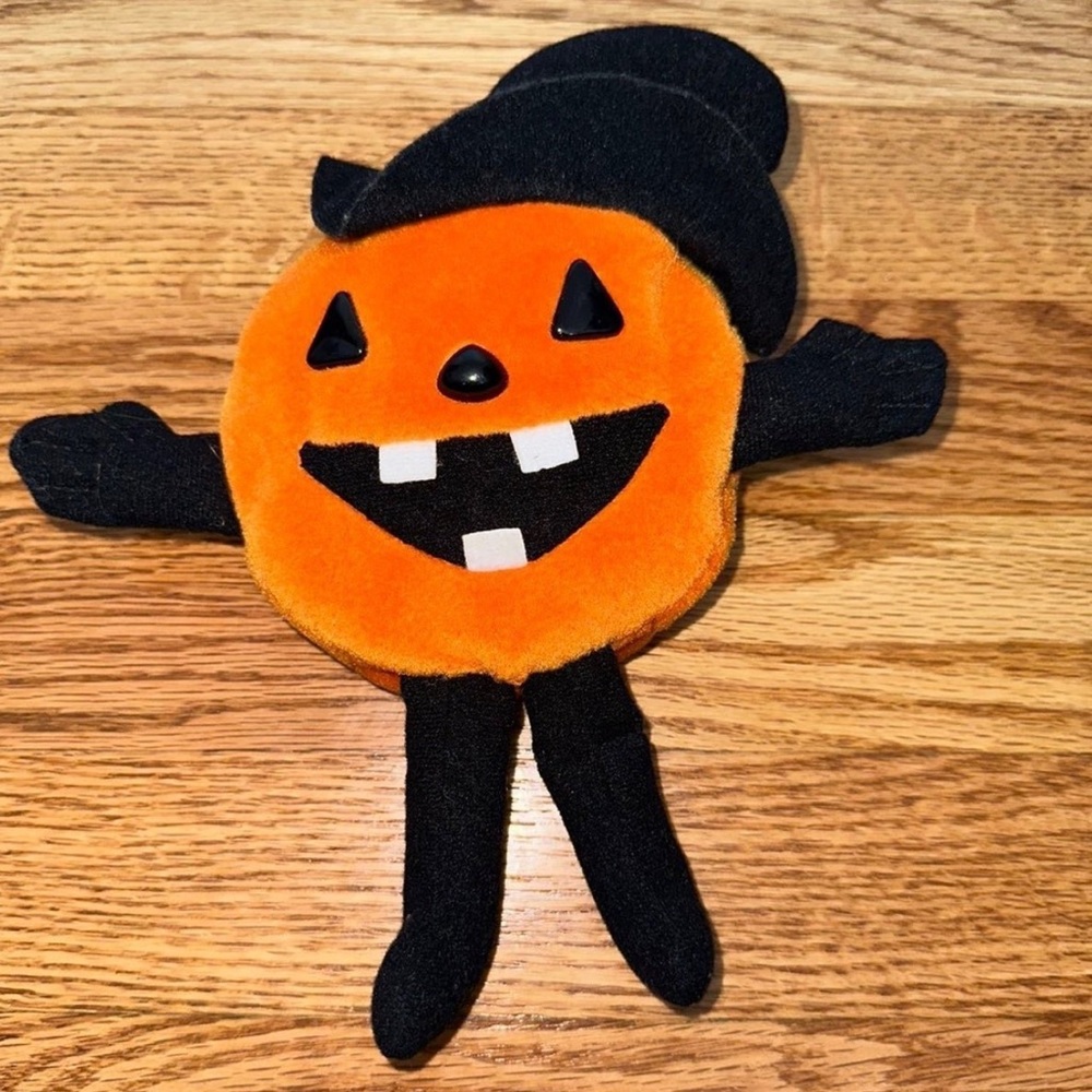 Vintage Beanie Boppers Perry Pumpkin Plush